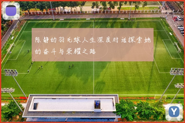 陈静的羽毛球人生深度对话探索她的奋斗与荣耀之路
