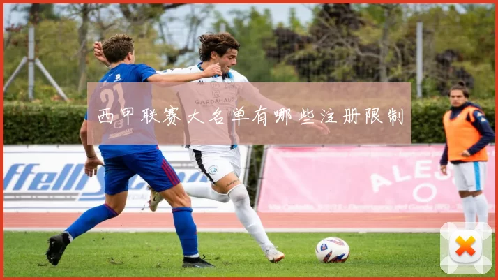 西甲联赛大名单有哪些注册限制