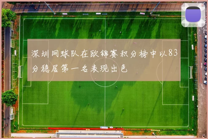 深圳网球队在欧锦赛积分榜中以83分稳居第一名表现出色