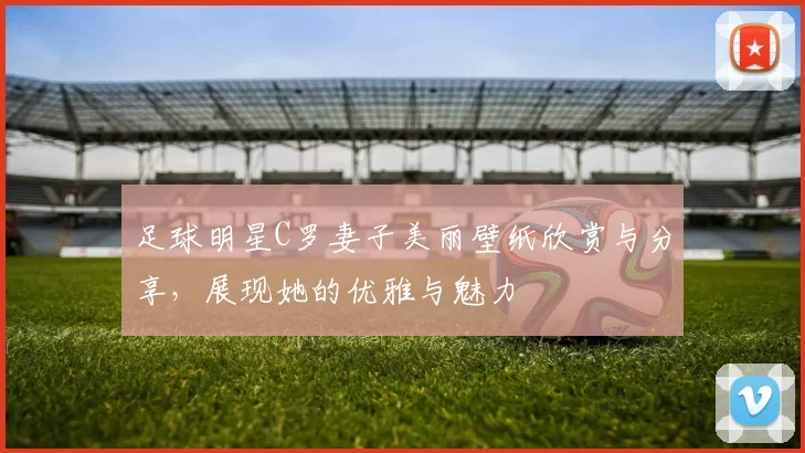 足球明星C罗妻子美丽壁纸欣赏与分享，展现她的优雅与魅力