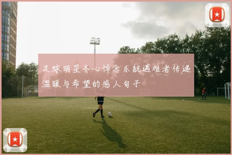 足球明星齐心悼念东航遇难者传递温暖与希望的感人句子